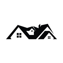 roof real estate logo