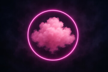 Fototapeta premium abstract background with clouds