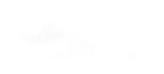 Magic white smoke with glitter and small particles of twinkling stars. Fog with luminous particles. White vapor with stardust. Morning fog over land or water surface, magic haze. Fog or smoke. Smog cl