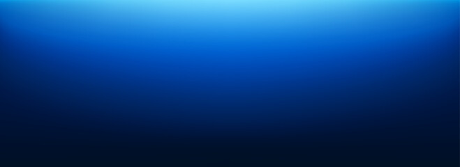 Deep sea gradient background. Abstract dark blue underwater wallpaper. Blurred navy ocean backdrop for template, presentation, banner, brochure, poster. Deep water or night sky concept design. Vector