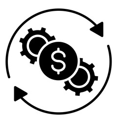 Operating Cash Flow  Icon Element For Design	