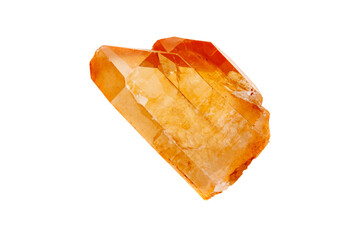 Macro mineral stone crystals Hemimorphite rock on a white background close-up