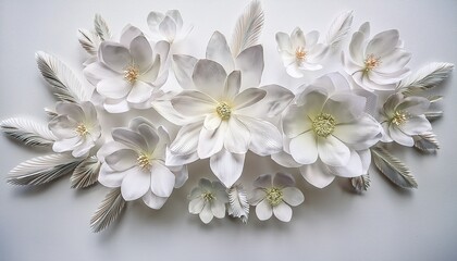 bouquet of white flowers