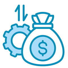 Budget Adjustment  Icon Element For Design	