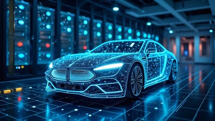 Future technology car display