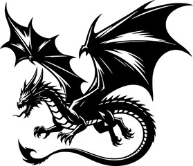 tattoo, vector, dragon, animal, illustration, tribal, symbol, black, silhouette, art, head, design, cartoon, bird, sign, nature, wild, monster, logo, tiger, lion, wolf, teeth, mascot, wildlife