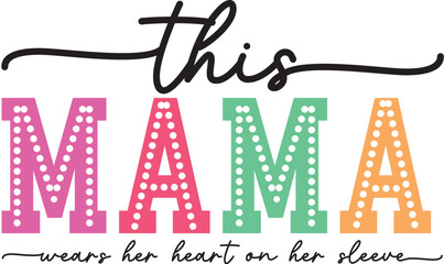 mom svg design cut files