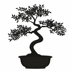 Bonsai Tree Artistry: Cultivating Meditative Indoor Serenity with Twisted Foliage for Elegant Home Decor