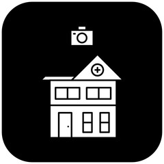 hospital camera icon design