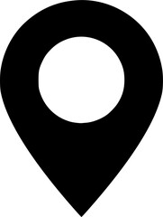 location pin logo icon design vector
