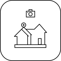 hospital camera icon design