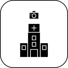hospital camera icon design