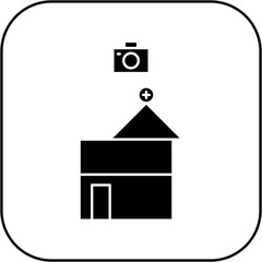 hospital camera icon design