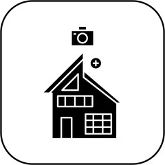 hospital camera icon design