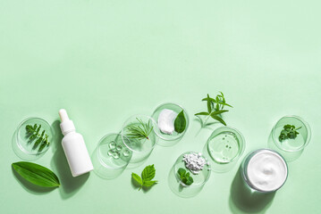 Organic skin care cosmetic products