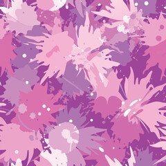 Abstract background with colorful splatter design