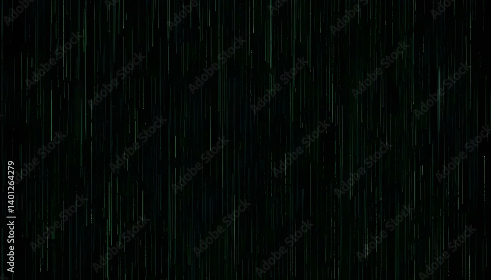 Poster digital glitch lines with pixel texture