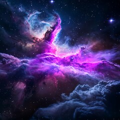 Fototapeta premium Nebula Galaxy Cosmic View