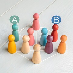 group of people on the board