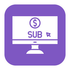 Subscription Model Icon