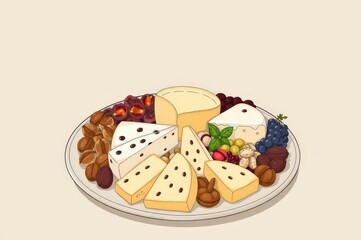 Belarusian Cheese Platter Delight