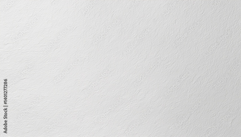 Wall mural seamless white watercolor paper background texture tileable thick rough kraft card stock flat lay ba