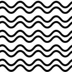 This image showcases six variations of a repeating wavy pattern.