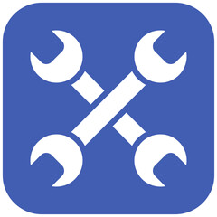 Cross Wrench Icon