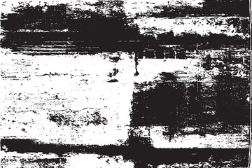 Obraz premium Rough, scratch, splatter grunge pattern design brush strokes. Overlay texture. Faded black-white dyed paper texture. Sketch grunge design. Use for poster, cover, banner, mock-up, stickers layout. 