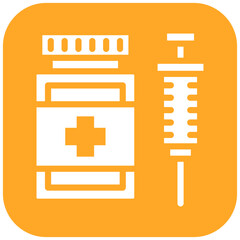 Obraz premium Injections Icon