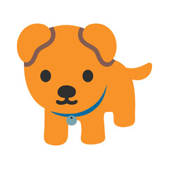 Dog, clipart, isolated on white background