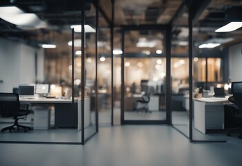 blurred office space blurry working effect interior at defocused night beautiful room abstract city orange shop dark concept building colourful twilight blue transportation party light modern