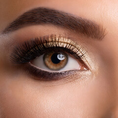 Obraz premium close up of female eye