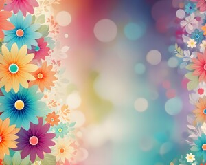 abstract floral background