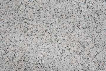Stone texture of polished concrete slab.