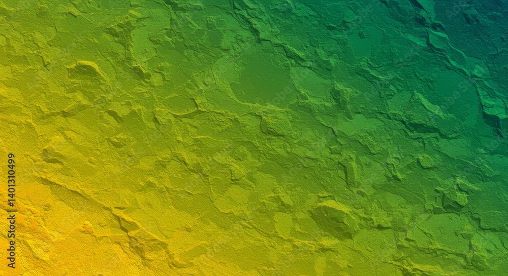 Poster vibrant green and yellow texture - abstract background featuring a textured surface with a gradient 