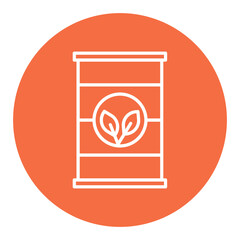 Biofuel Barrell Icon