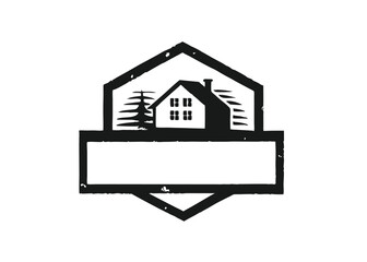 building design and construction logo. The symbol for construction, apartment, and architect. premium logo design vector illustration