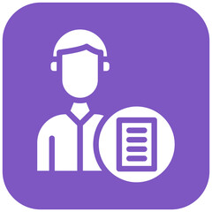Legal Advisor Vector Icon