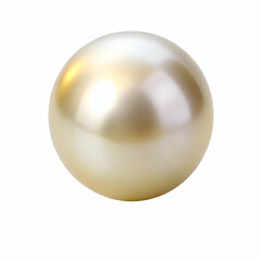 golden egg isolated on white