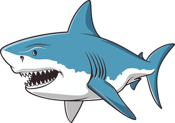 Shark with Strong Jaws Shark for Marine Exploration