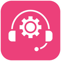 Support Agent Vector Icon