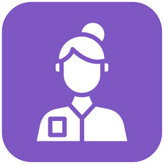 Veterinarian Female Icon