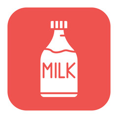 Milk Bottle Icon