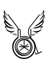 Solid Color MS Awareness Ribbon with Puzzle Pieces, Supportive Figures, and Empowering Symbols for World Multiple Sclerosis Day Design