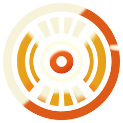 wheel, gear, sun abstraction