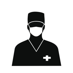 trendy, medical, icons, healthcare, symbols, doctor, nurse, prescription, syringe, stethoscope, ambulance, professionals, health, monitoring, equipment, DNA, vaccine, blood, test, system, staff, first