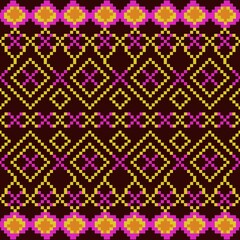 Pixelated background image