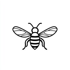 Fototapeta premium Bee Icon