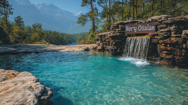 Nory Osalan: Serene Mountain Pool Oasis